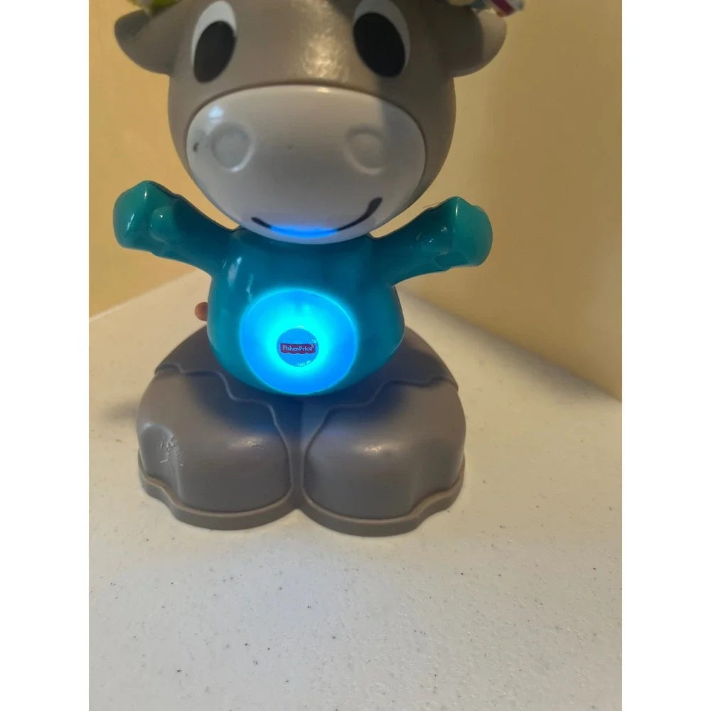 Fisher-Price Linkimals Musical Moose Interactive Toy with Lights and Music GJB06